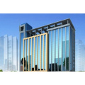 wanjia good quality mirror glass curtain wall